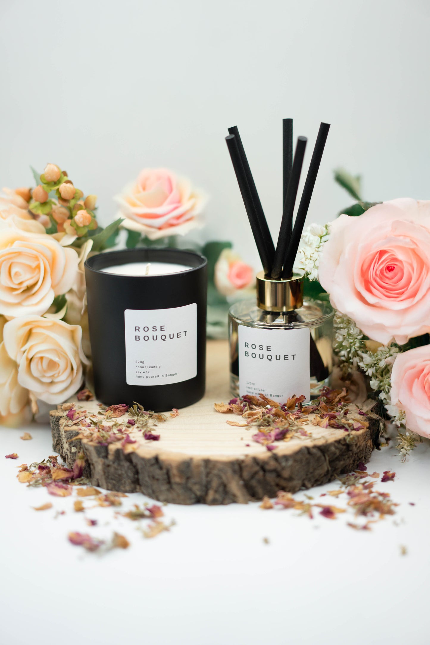Rose Bouquet Soy Candle