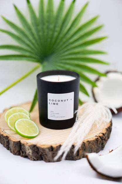 Coconut & Lime Soy Candle