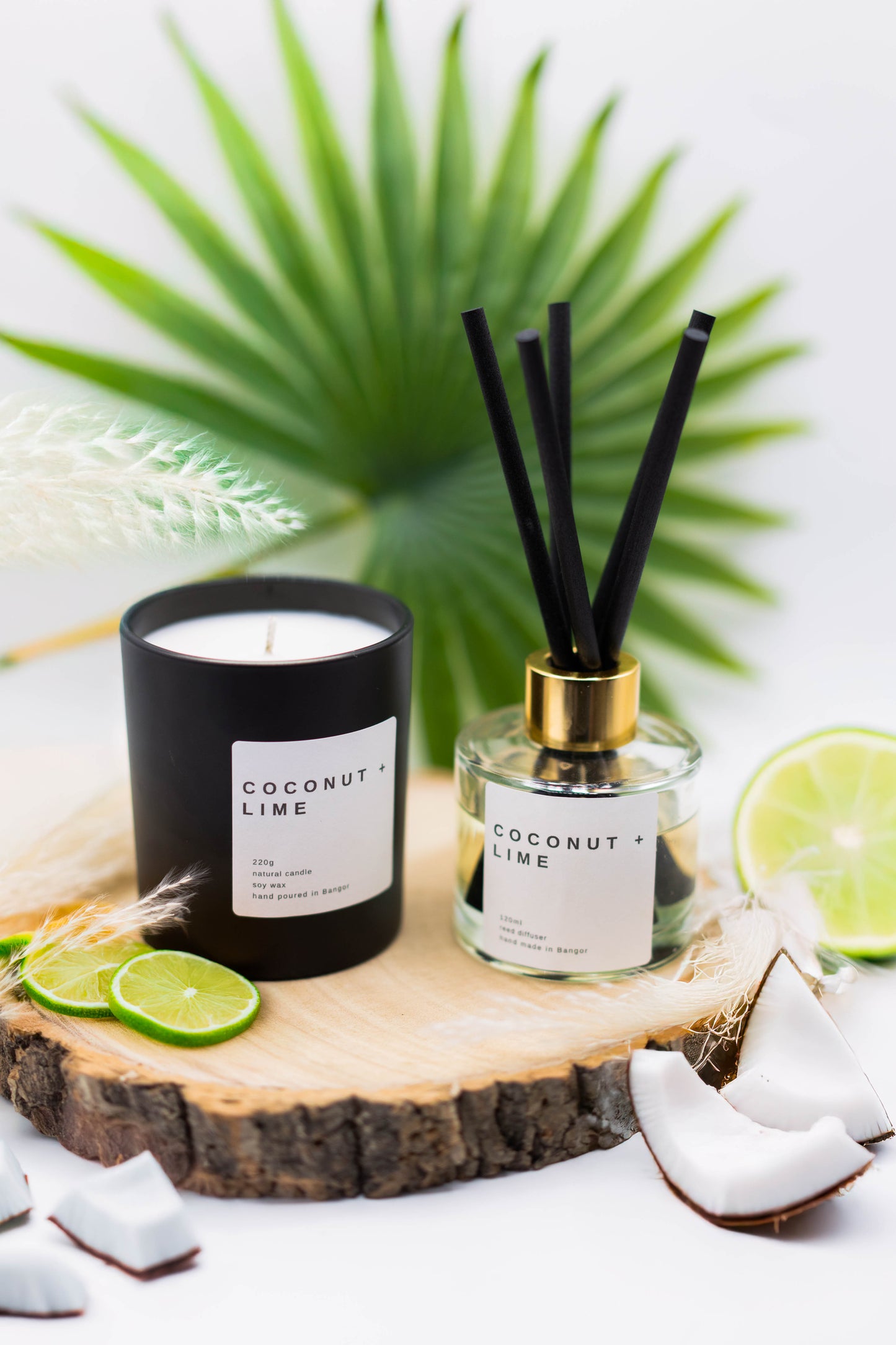 Coconut & Lime Soy Candle