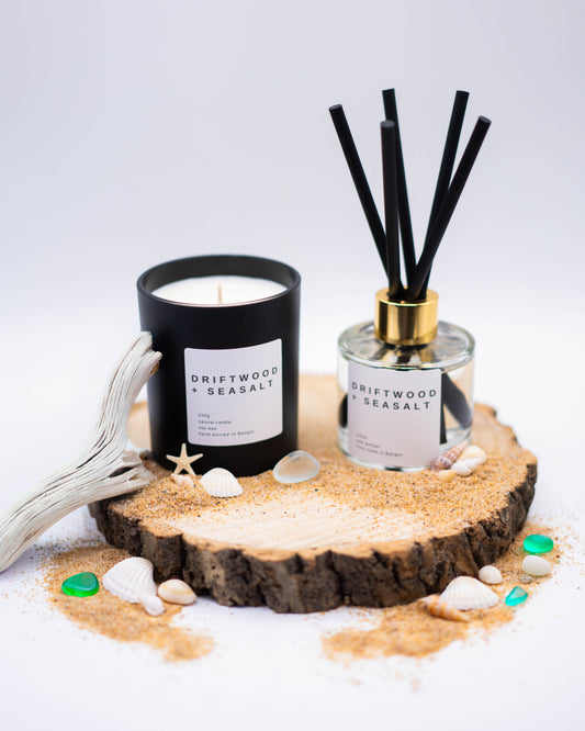 Driftwood + Sea Salt Soy Candle