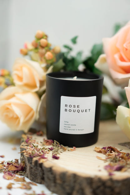 Rose Bouquet Soy Candle