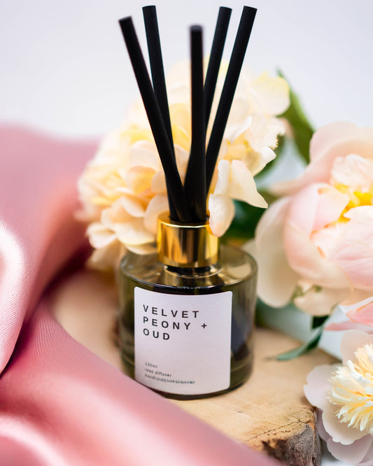 Velvet Peony + Oud Diffuser